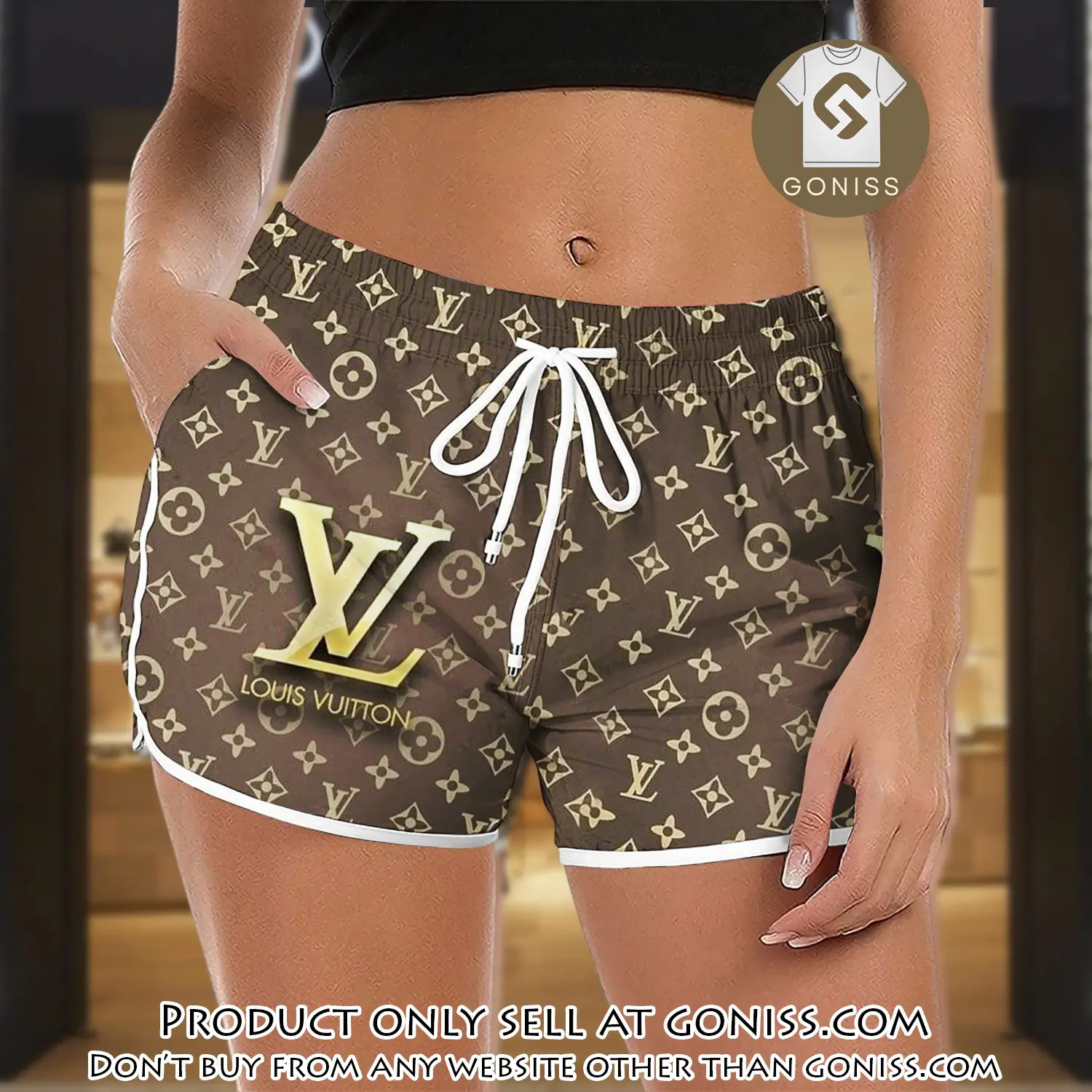 Limited edition lv women shorts lady beach shorts wms1022 gn1224905